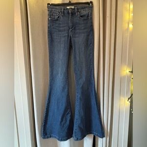 Just Black Denim Bell Bottom Jeans